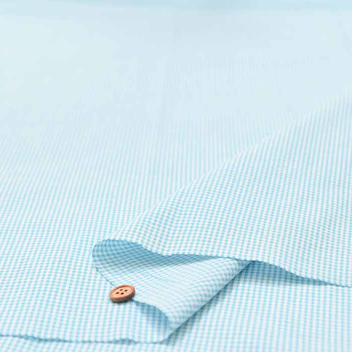 Cotton yarn-dyed soccer fabric Gingham Check - nomura tailor