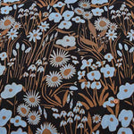 Cotton 60 Loan Printed Fabric Sketch Flower - nomura tailor