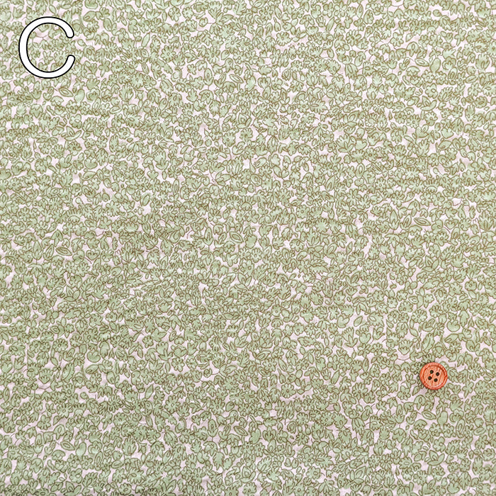 Cotton 80 Lawn Fabric Miracle Wave Print  - Small Floral - nomura tailor