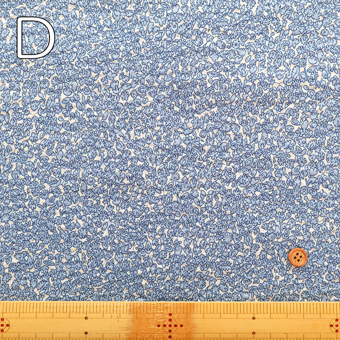 Cotton 80 Lawn Fabric Miracle Wave Print  - Small Floral - nomura tailor