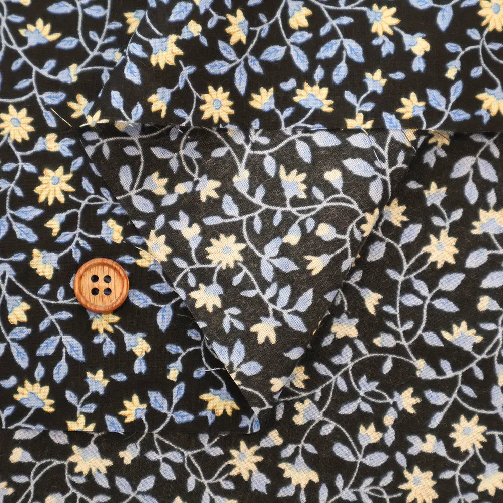 60"Cotton Lawn Printed Fabric - Mini Flowers - nomura tailor