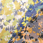 60"Cotton Lawn Printed Fabric - Silhouette Flower - nomura tailor