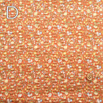 Cotton 60 Lawn  Ripple-printed Fabric - - Petit Flower - nomura tailor