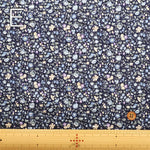 Cotton 60 Lawn  Ripple-printed Fabric - - Petit Flower - nomura tailor