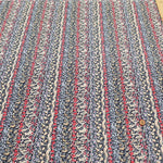 Cotton 60 Lawn  Ripple-printed Fabric - - Floral Stripe - nomura tailor