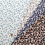 Cotton 60 Lawn  Ripple-printed Fabric - - Watercolor Dots - nomura tailor