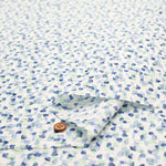 Cotton 60 Lawn  Ripple-printed Fabric - - Watercolor Dots - nomura tailor