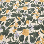 Cotton 60 Lawn  Ripple-printed Fabric - - Botanical Flowers - nomura tailor