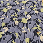 Cotton 60 Lawn  Ripple-printed Fabric - - Botanical Flowers - nomura tailor