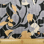 Cotton 60 Lawn  Ripple-printed Fabric - - Botanical Flowers - nomura tailor