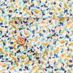 Cotton 80 Lawn Fabric Miracle Wave Print - Mosaic - nomura tailor