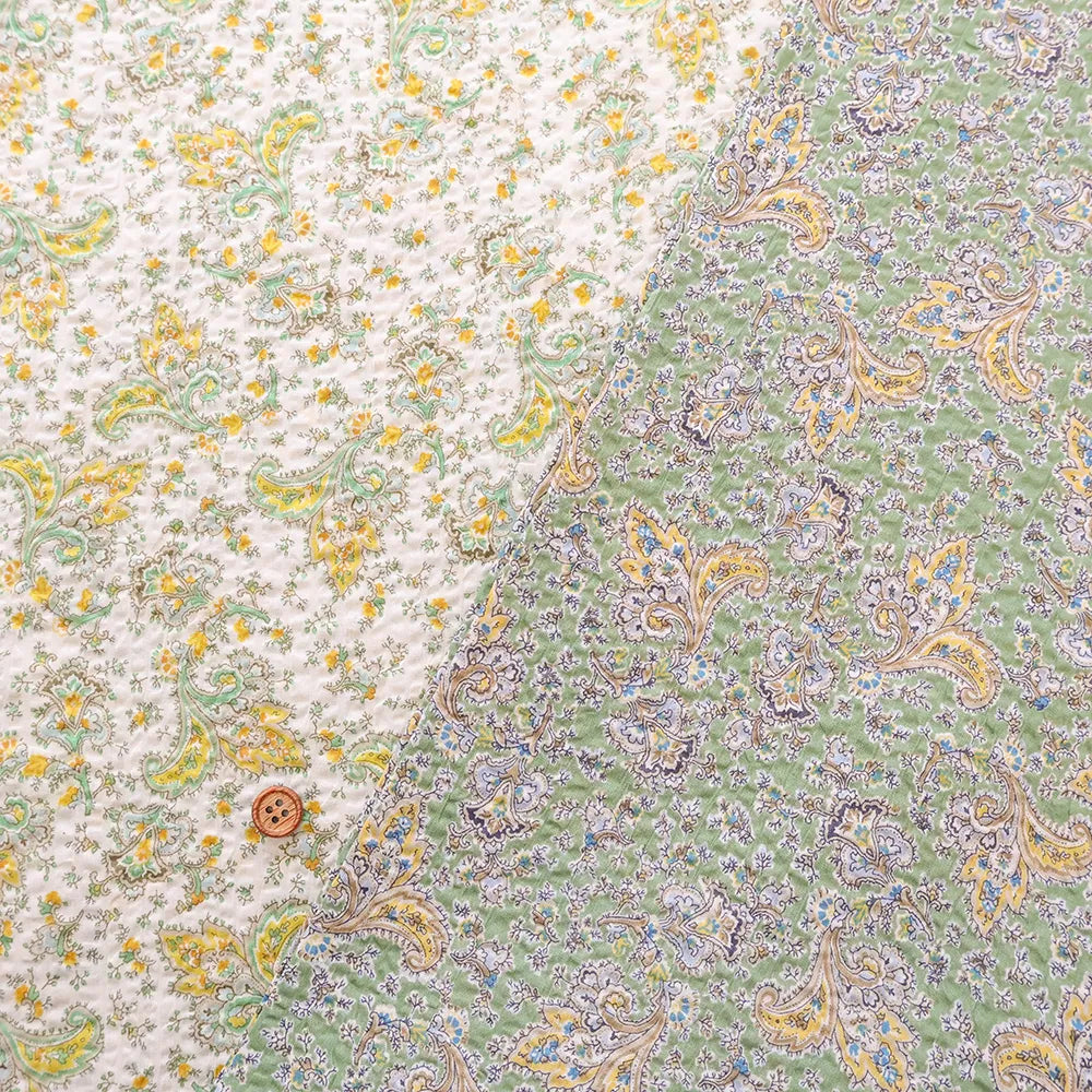 Cotton 80 Lawn Miracle Wave Printed Fabric - Paisley - nomura tailor