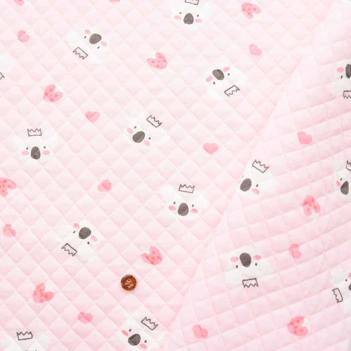 Baby Knit Quilt Fabric Koala made in China - nomura tailor