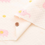 Baby Knit Quilt Fabric Elephant Made in China - nomura tailor