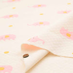 Baby Knit Quilt Fabric Elephant Made in China - nomura tailor