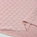 Made in China Polyester heart nuptial knit fabric Jacquard - nomura tailor