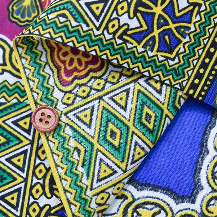 ≪Cotton≫ African Printed Fabric made in India - nomura tailor