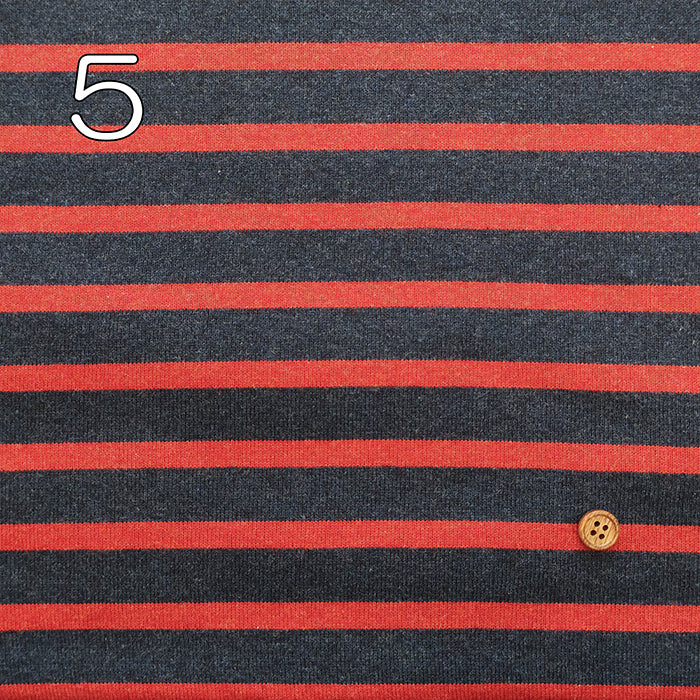26/2 Cotton TOP Jersey Border Fabric - nomura tailor