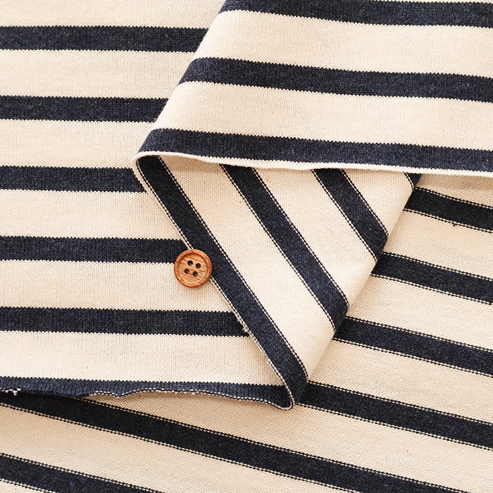 26/2 Cotton TOP Jersey Border Fabric - nomura tailor