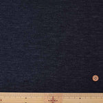 Water-repellent processed denim knit fabric Plain - nomura tailor