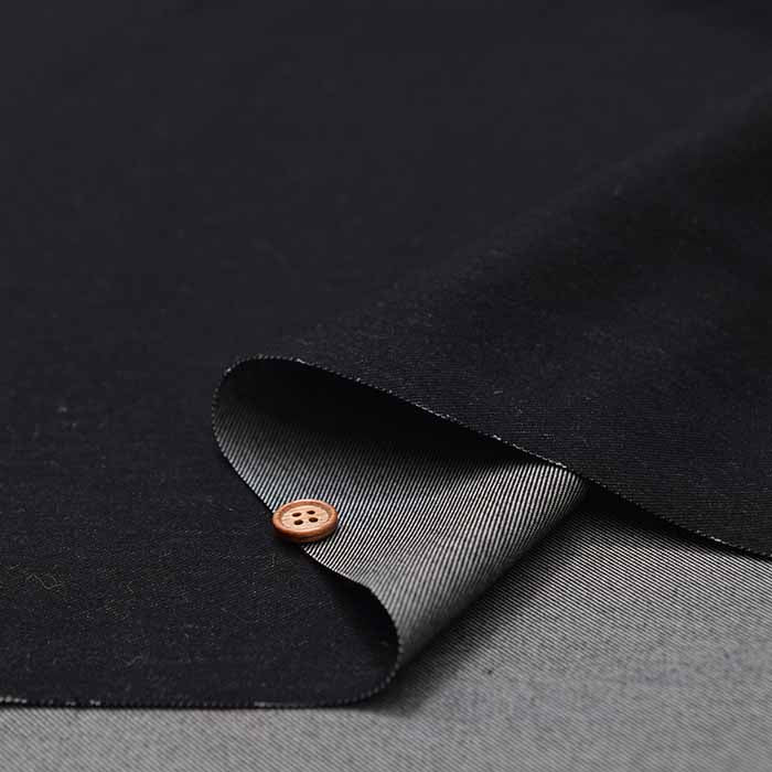 Water-repellent processed denim knit fabric Plain - nomura tailor