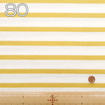 Cotton Double-width Jersey Printed Fabric - Border - nomura tailor
