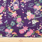 Cotton Seating Japanese Pattern Printed Fabric - nomura tailor