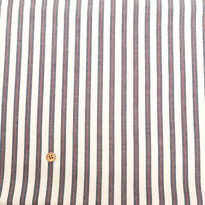 Cotton Regimental Stripe Fabric
