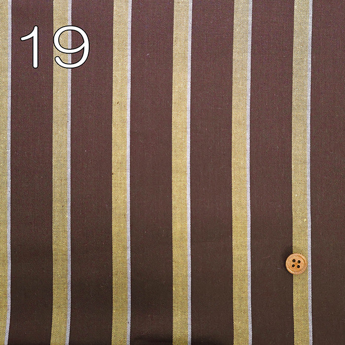 Cotton Regimental Stripe Fabric