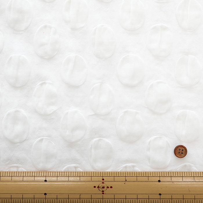 Hamamatsu-Made Cotton Triple Gauze Salt Shrink Fabric - Dots - nomura tailor