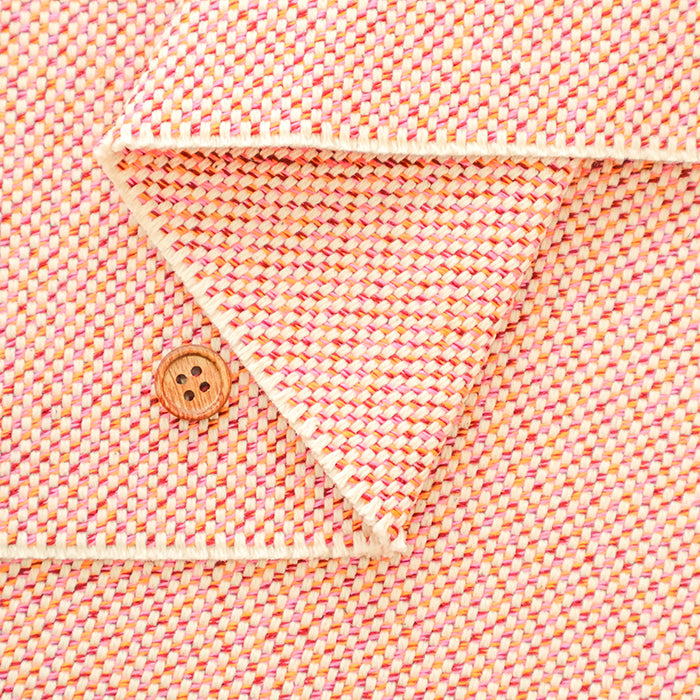Senshu-Made Cotton Acrylic Tweed Fabric - Plain - nomura tailor