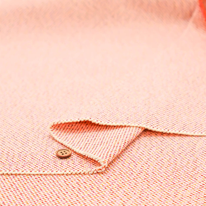 Senshu-Made Cotton Acrylic Tweed Fabric - Plain - nomura tailor