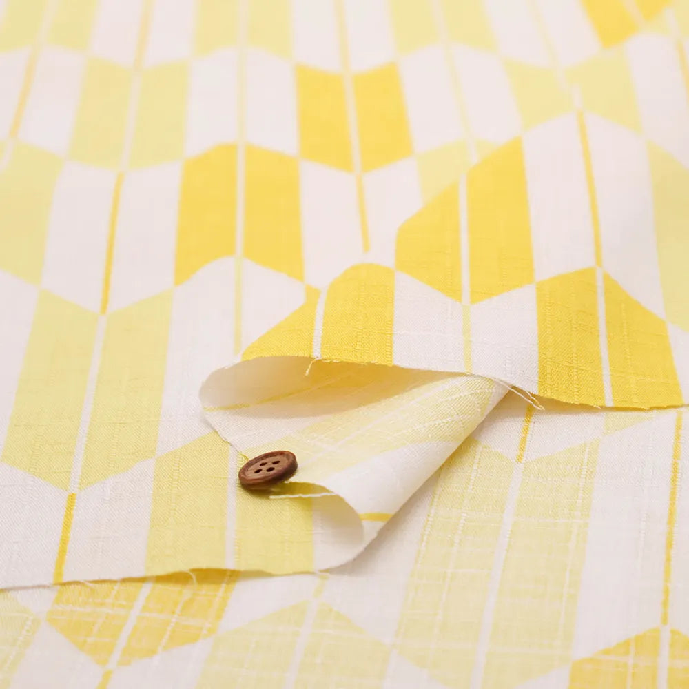Cotton Southern Cross Printed Fabric 矢絣 - nomura tailor