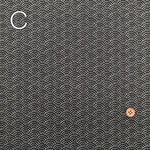 Cotton Muslin printed Fabric - Blue ocean waves - nomura tailor