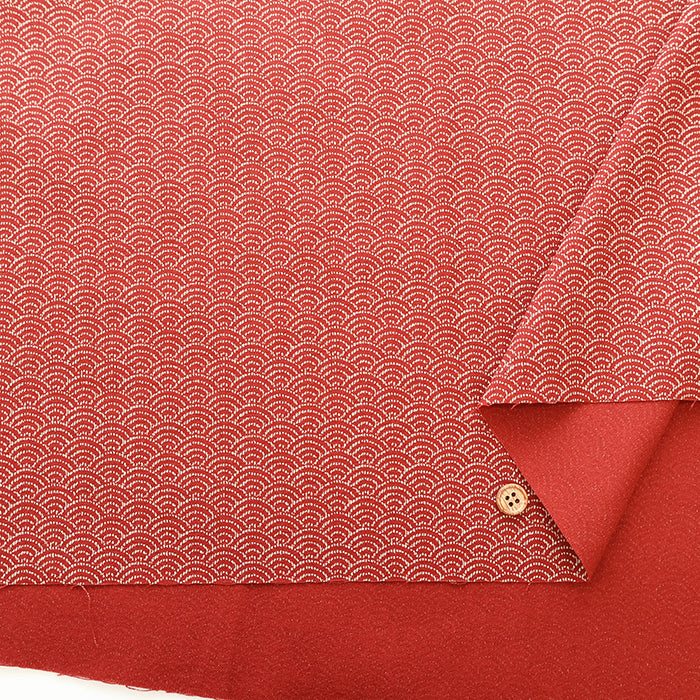 Cotton Muslin printed Fabric - Blue ocean waves - nomura tailor
