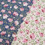 Cotton Scare Printed Fabric Rose - nomura tailor