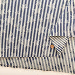 Cotton Denim Jacquard Fabric - Star - nomura tailor