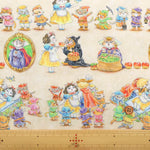 Cotton Inkjet-printed Fabric - HOYOKA Fairy Tale Snow White - nomura tailor
