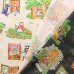 Cotton Inkjet-printed Fabric - HOYOKA Fairy Tale Little Red Riding Hood - nomura tailor