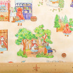 Cotton Inkjet-printed Fabric - HOYOKA Fairy Tale Little Red Riding Hood - nomura tailor