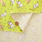Cotton Muslin Inkjet Fabric - prism DOG - nomura tailor