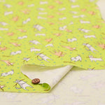Cotton Muslin Inkjet Fabric - prism DOG - nomura tailor