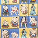 Cotton Muslin Inkjet Fabric - prism Sumo1 - nomura tailor