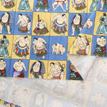 Cotton Muslin Inkjet Fabric - prism Sumo1 - nomura tailor