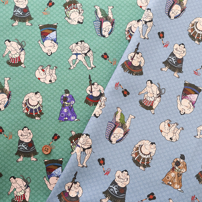 Cotton Muslin Inkjet Fabric - prism Sumo3 - nomura tailor