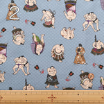 Cotton Muslin Inkjet Fabric - prism Sumo3 - nomura tailor