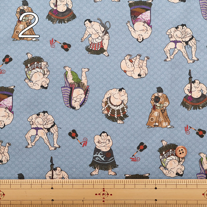 Cotton Muslin Inkjet Fabric - prism Sumo3 - nomura tailor