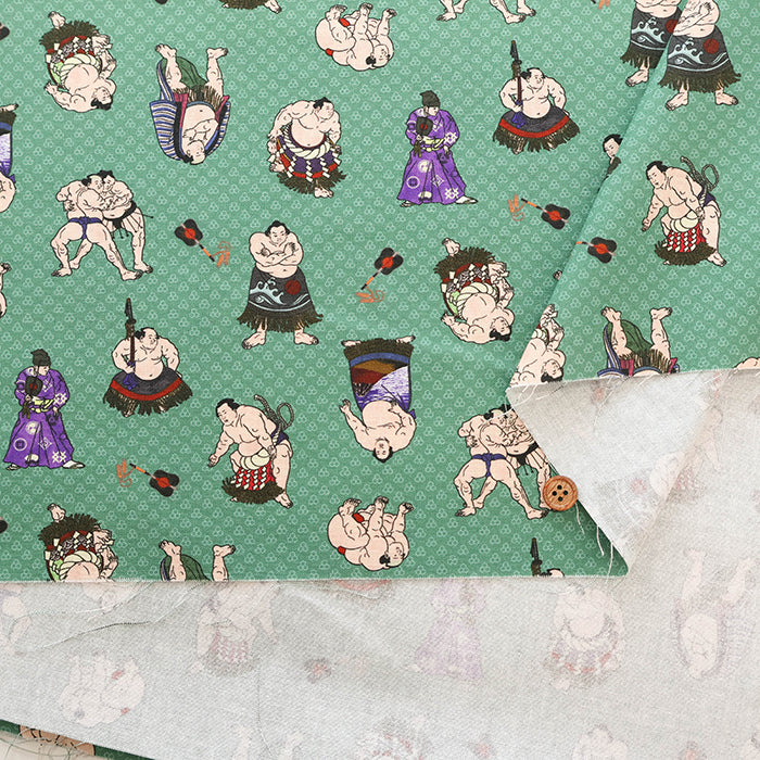 Cotton Muslin Inkjet Fabric - prism Sumo3 - nomura tailor