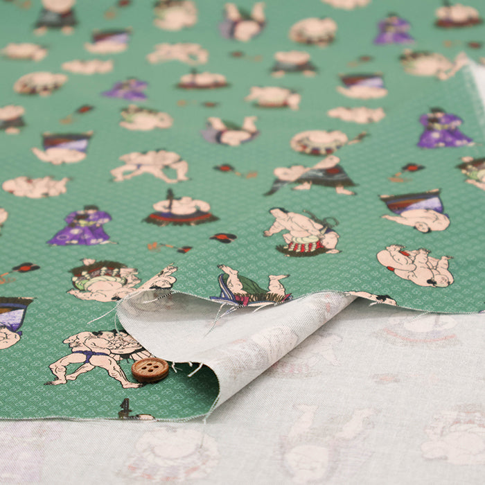 Cotton Muslin Inkjet Fabric - prism Sumo3 - nomura tailor