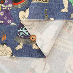 Cotton Muslin Inkjet Fabric - prism Sumo2 - nomura tailor